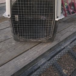 Two Large Dog Kennels Used 