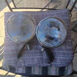 Original Napa 738 Headlights With Brackets