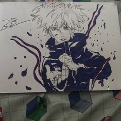Gojo Hollow Purple 