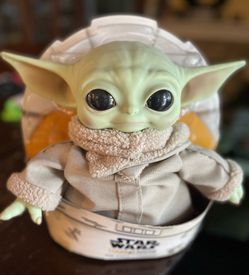 Mattel Star Wars Mandalorian The Child Baby Yoda 11" Plush