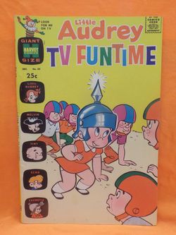 1970 Little Audrey TV Funtime #30 Harvey Giant Comic Book (SOLID COPY)
