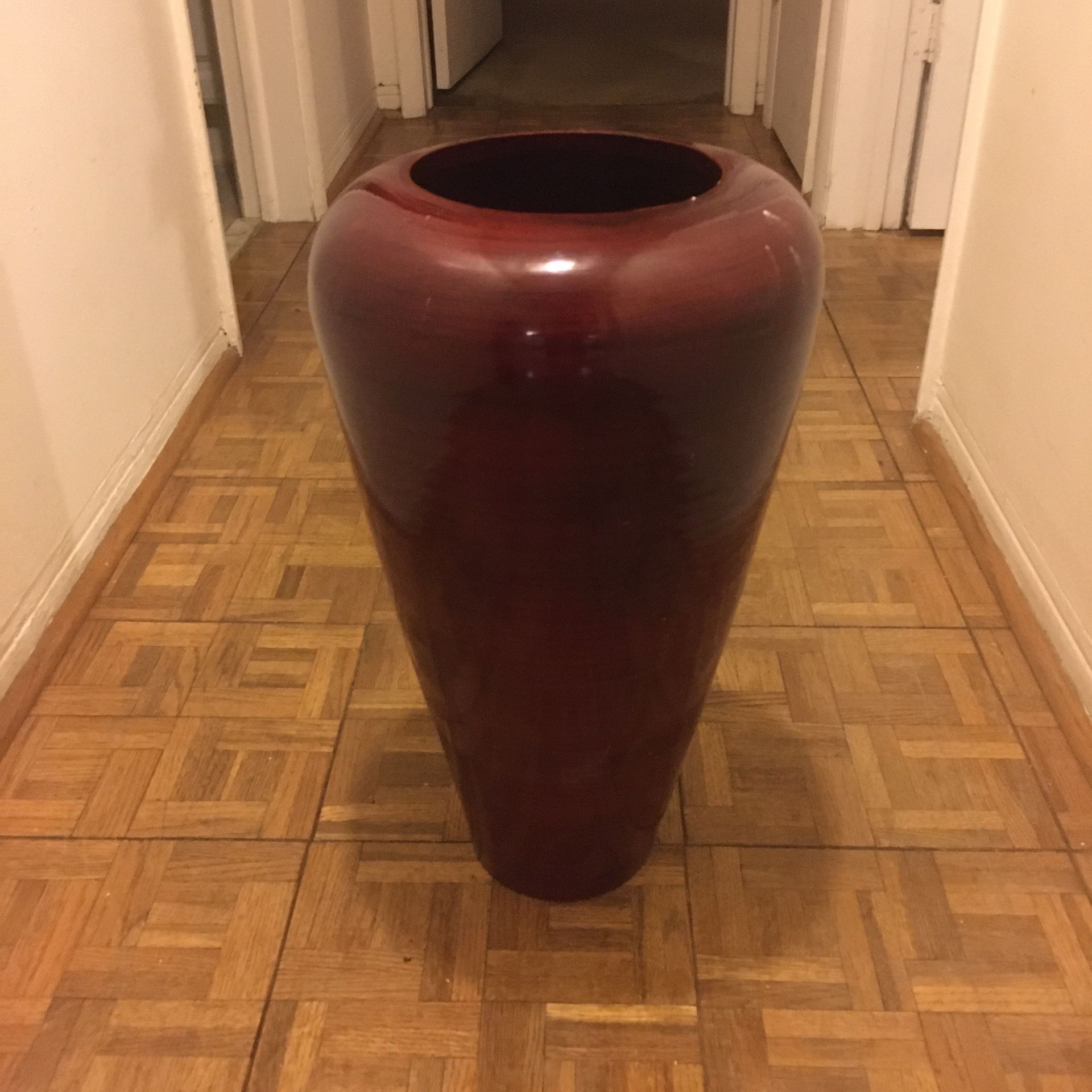 Big vase bamboo