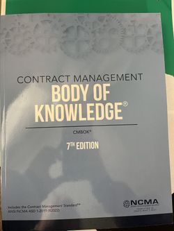 Contract Management BOK / 7th Edition CMBOK