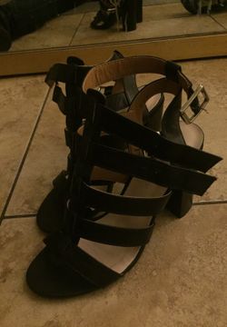 Black heels