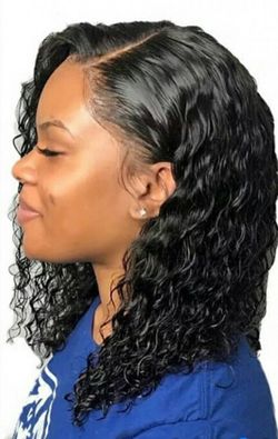 Malaysian water wave lace front Bob