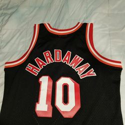 Tim Hardaway classic miami heat Jersey large