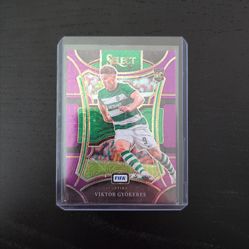 2023-24 Panini Select FIFA Mezzanine Viktor Gyokeres Rookie Purple Mojo #150