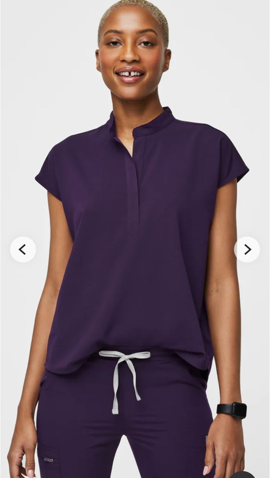 Rafaela Scrub Top Size S
