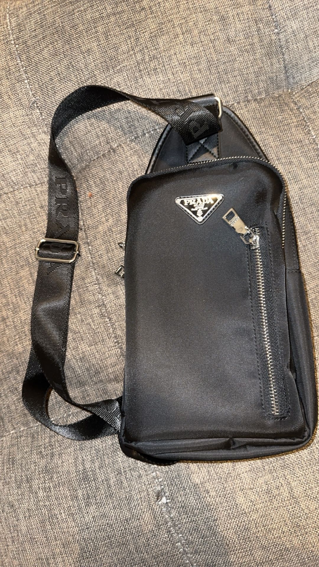 black prada side bag