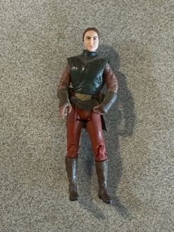Padme Amidala Coruscant Attack Star Wars Attack of the Clones Action Figure 2002 3-3/4”
