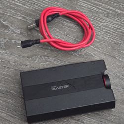 Creative Sound Blasterx G5 AMP And DAC For Gaming