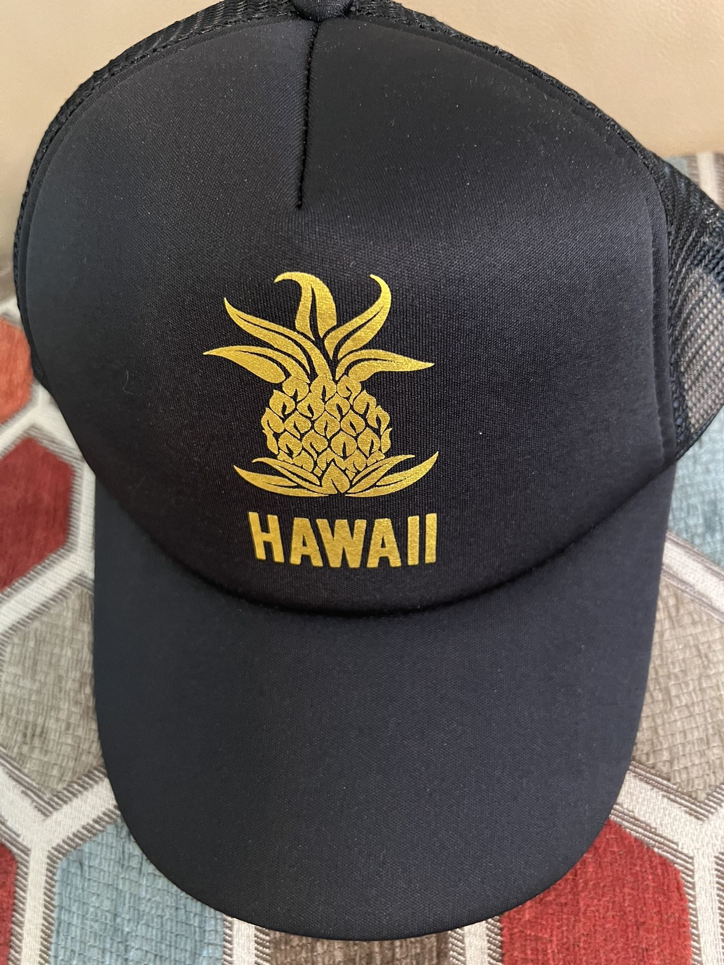 New Authentic Hawaiian Black Hat