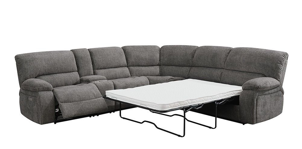POWER RECLINING SLEEPER SECTIONAL: IN-STOCK CLEARANCE 