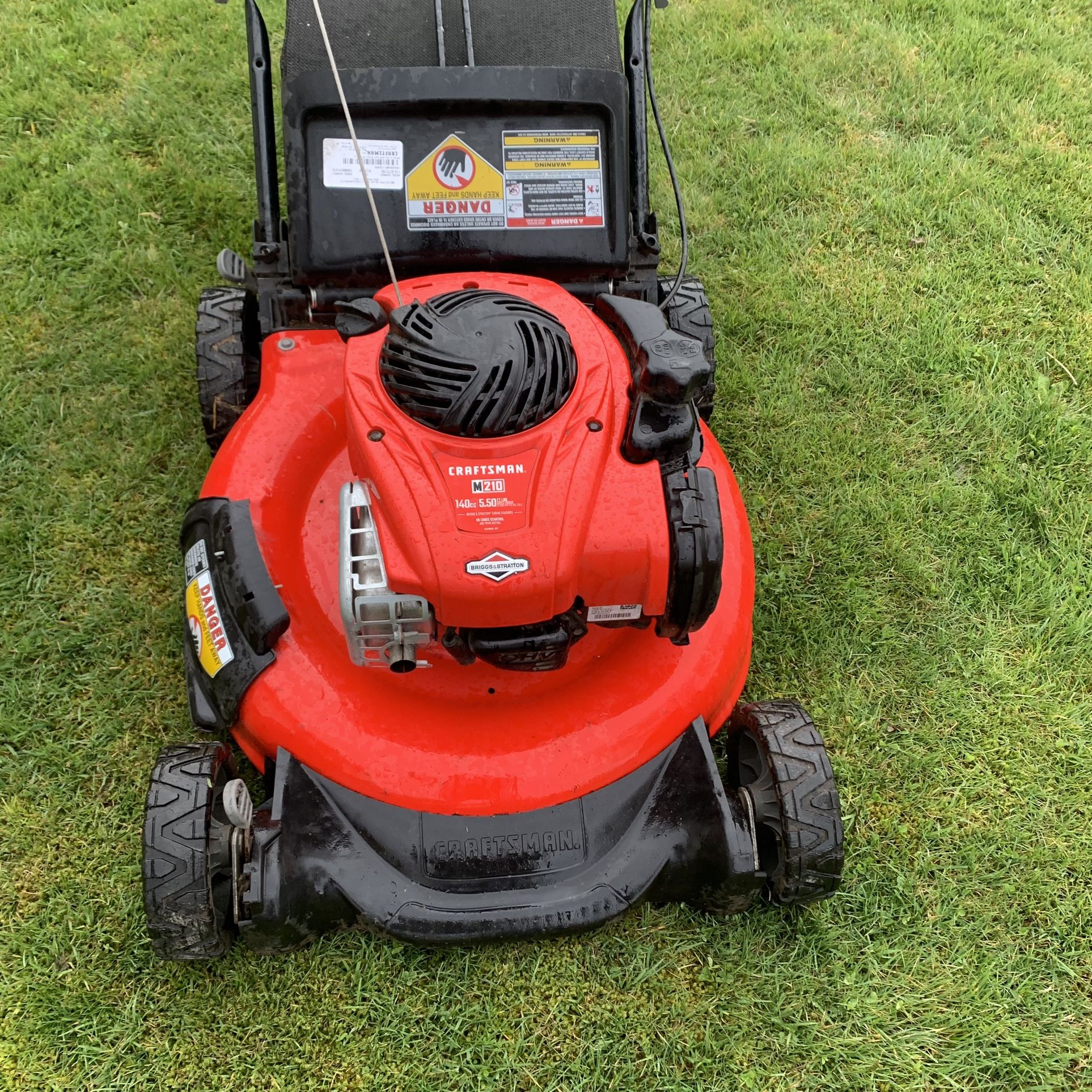 Craftsman M210 lawnmower for parts repair lawn mower for Sale in