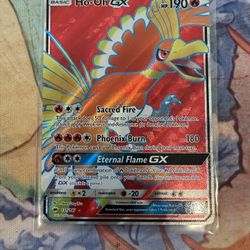 Ho-oh GX Pokemon Burning Shadows