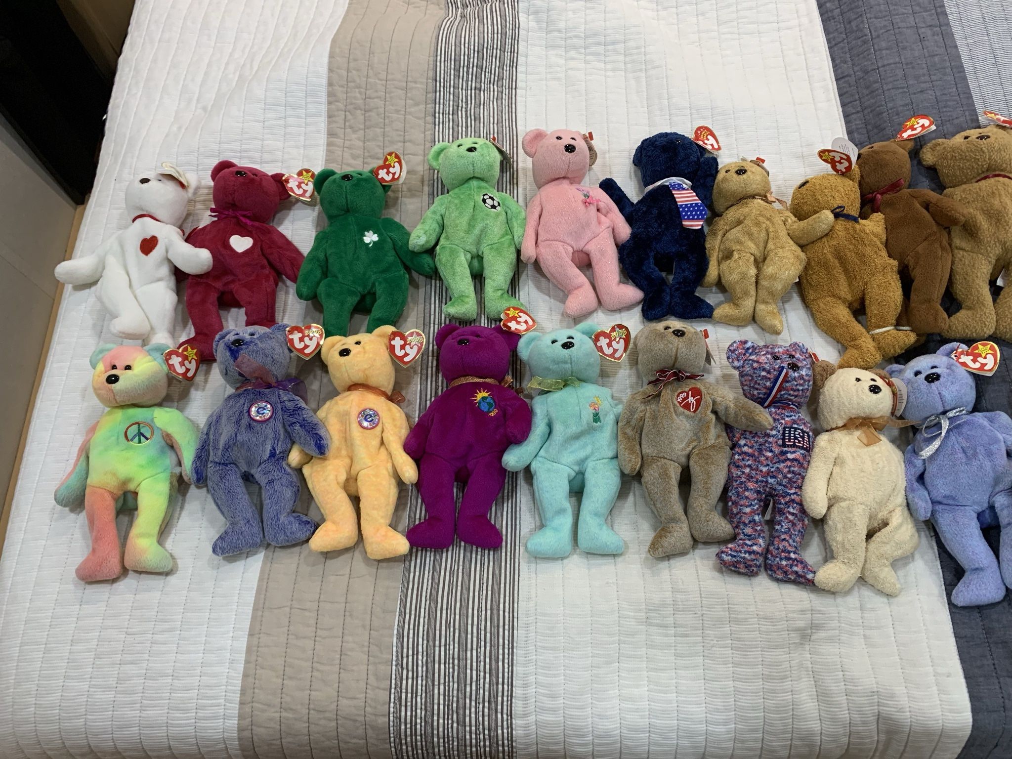 TY Beanie Babies & Teeny Beanies -LOT Of 191