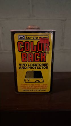 Antique turtle wax