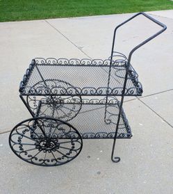 Rustic Iron Cart