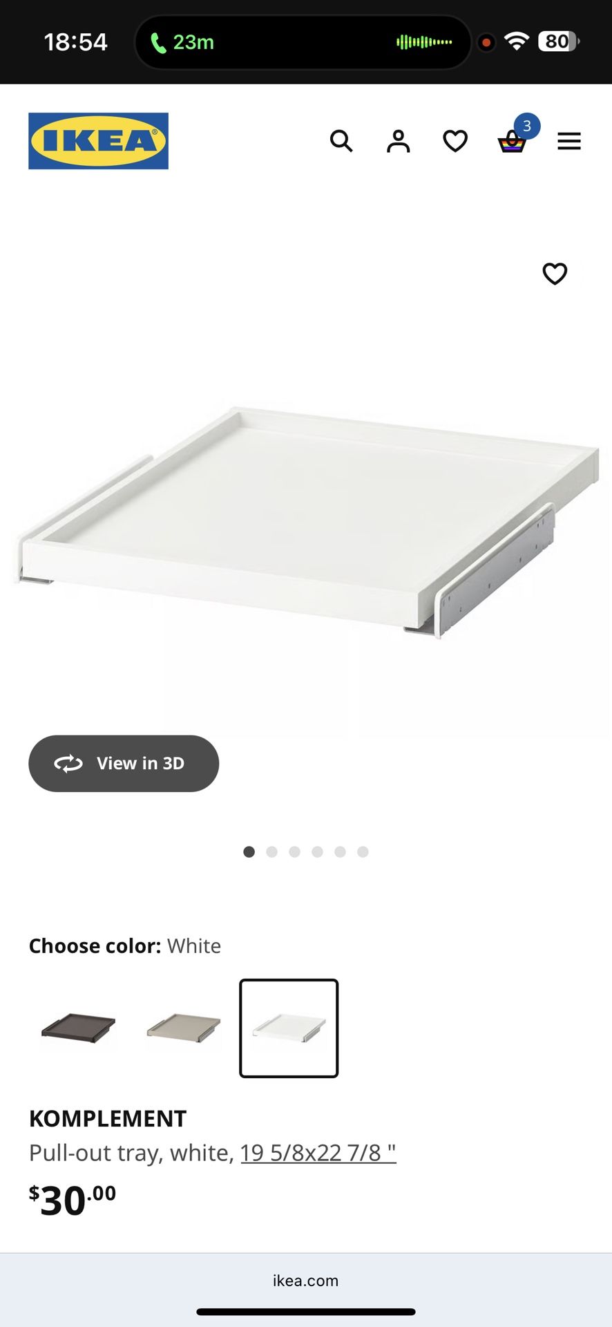 IKEA Pax Interior Komplement
