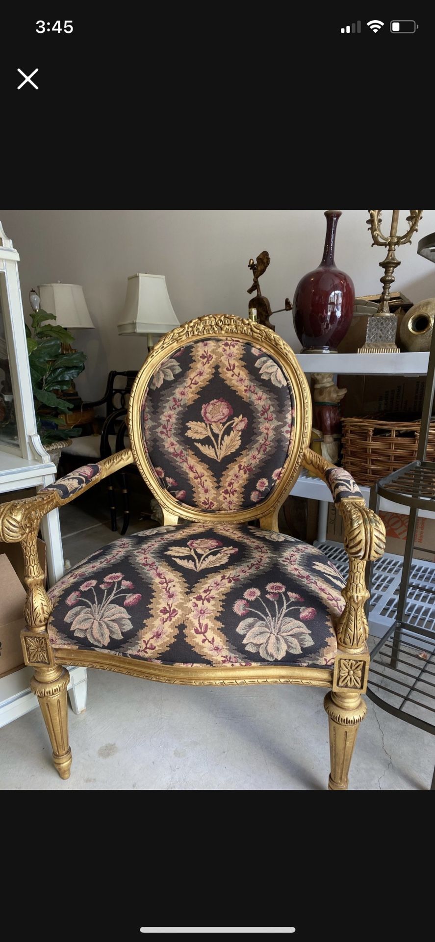 Beautiful Gold Chair