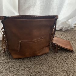 New Shomico Leather Fringe Bag