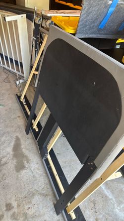 2 twin bed frames / computer desk FREE