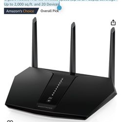 NETGEAR Nighthawk WiFi 6 Router (RAX30) 5-Stream Dual-Band Gigabit Router, AX2400 (Like New)