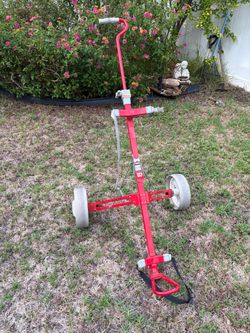 Vintage Wilson Folding Push Cart