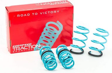 GODSPEED LS-TS-TA-0009 TRACTION-S PERFORMANCE LOWERING SPRINGS COIL KIT FOR TOYOTA CAMRY (XV50) 2012-2017