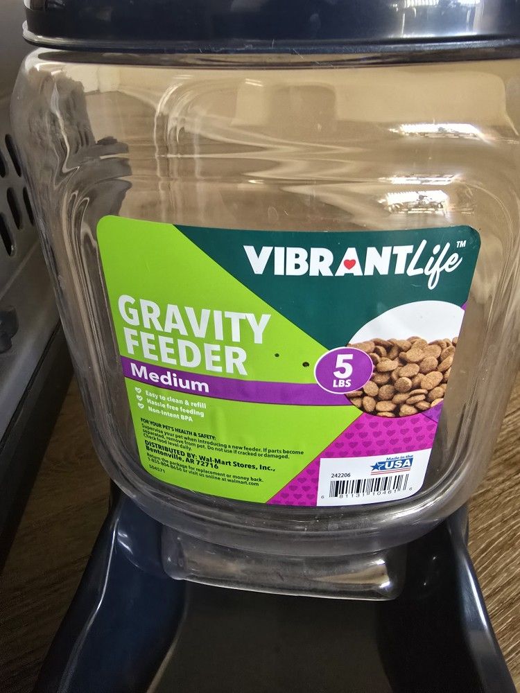 Vibrant Life 5lb Gravity Feeder