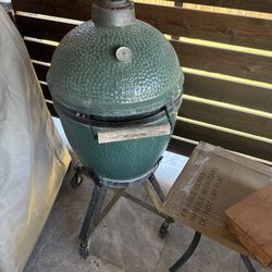 Big Green Egg Large Kamado Grill w/ Nest (Green Egg Smoker)