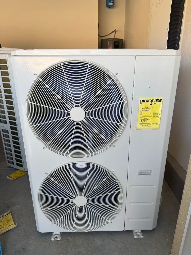 Efficient Ducted Heat Pump Air Handler Complete Systems60000 BTU 15.9 SEER2 Ultra Efficient Ducted Heat Pump/Coil System