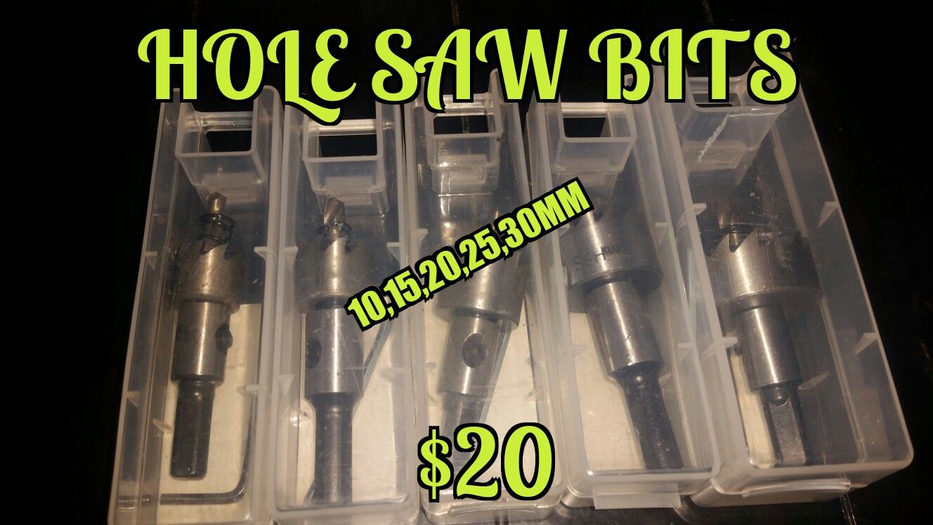 Drill bits hole saw