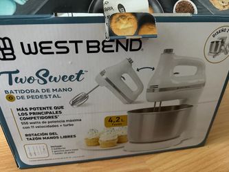 West Bend TwoSweet Hand and Stand Mixer