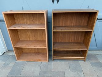 Particle Board Book Shelves $5 Each