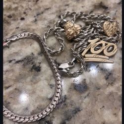 Gold And Silver Jewlery 