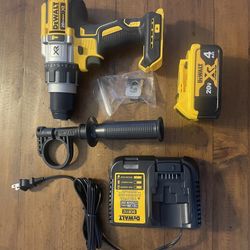 Dewalt Brushless 20v 3speed Hammer Drill Combo 