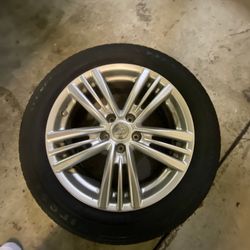 OEM Infiniti G37 Wheels And Tires 