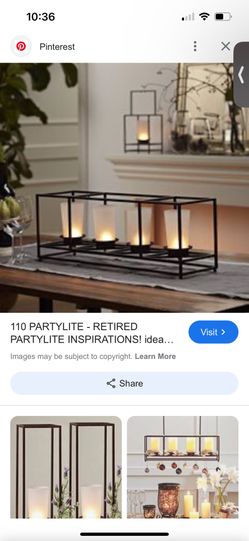 Partylite Candle Fixture