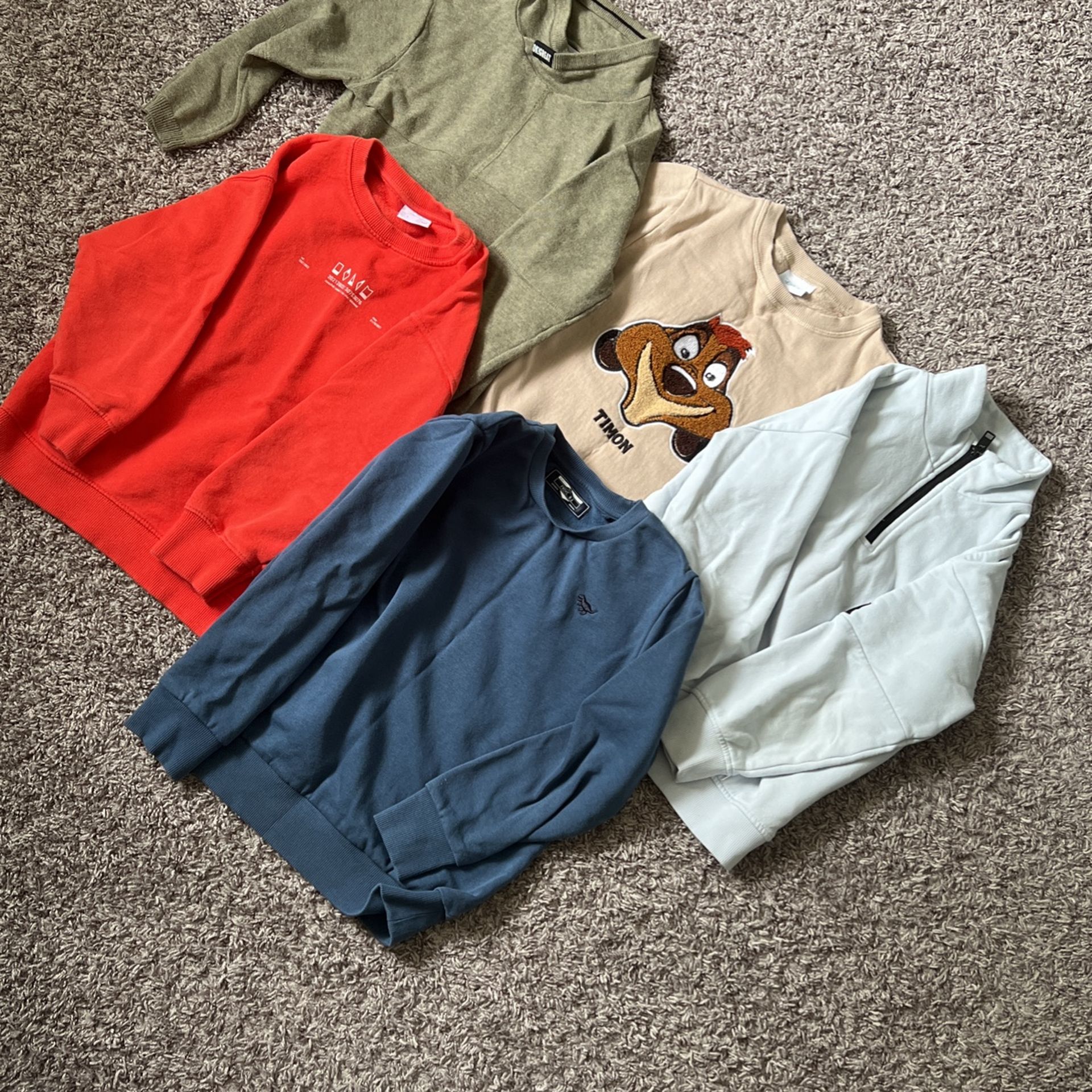 Zara and Next Boys Sweatshirt Size 6-7