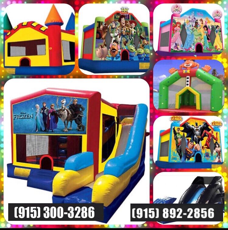 JUMPING BALLOON, WATERSLIDES, MESAS, SILLAS, TENTS Y MAS. PAQUETES :-)