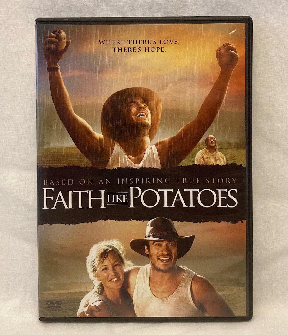 DVD Faith Like Potatoes 2006 Christian movie biographical drama true story