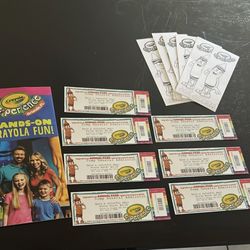 Seven Tickets To Crayola Line