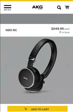 AKG N60 NC wireless headphones