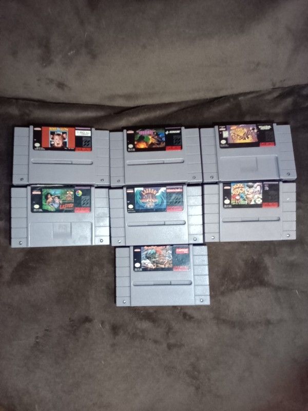 Super Nintendo Games