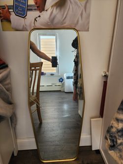Brass Mirror Vintage
