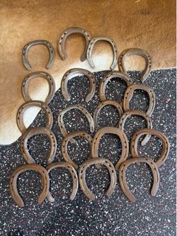 Real used horseshoes