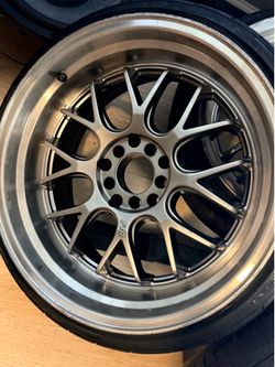 F1R F21 Wheels 18x9.5 ET20 5x100 / 5x114.3 Multi-Lug – Set of 4