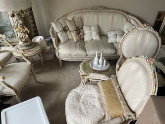 Vintage Italian Full Couch Set