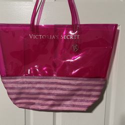 VICTORIA SECRET PINK  Plastic Tote Bag 